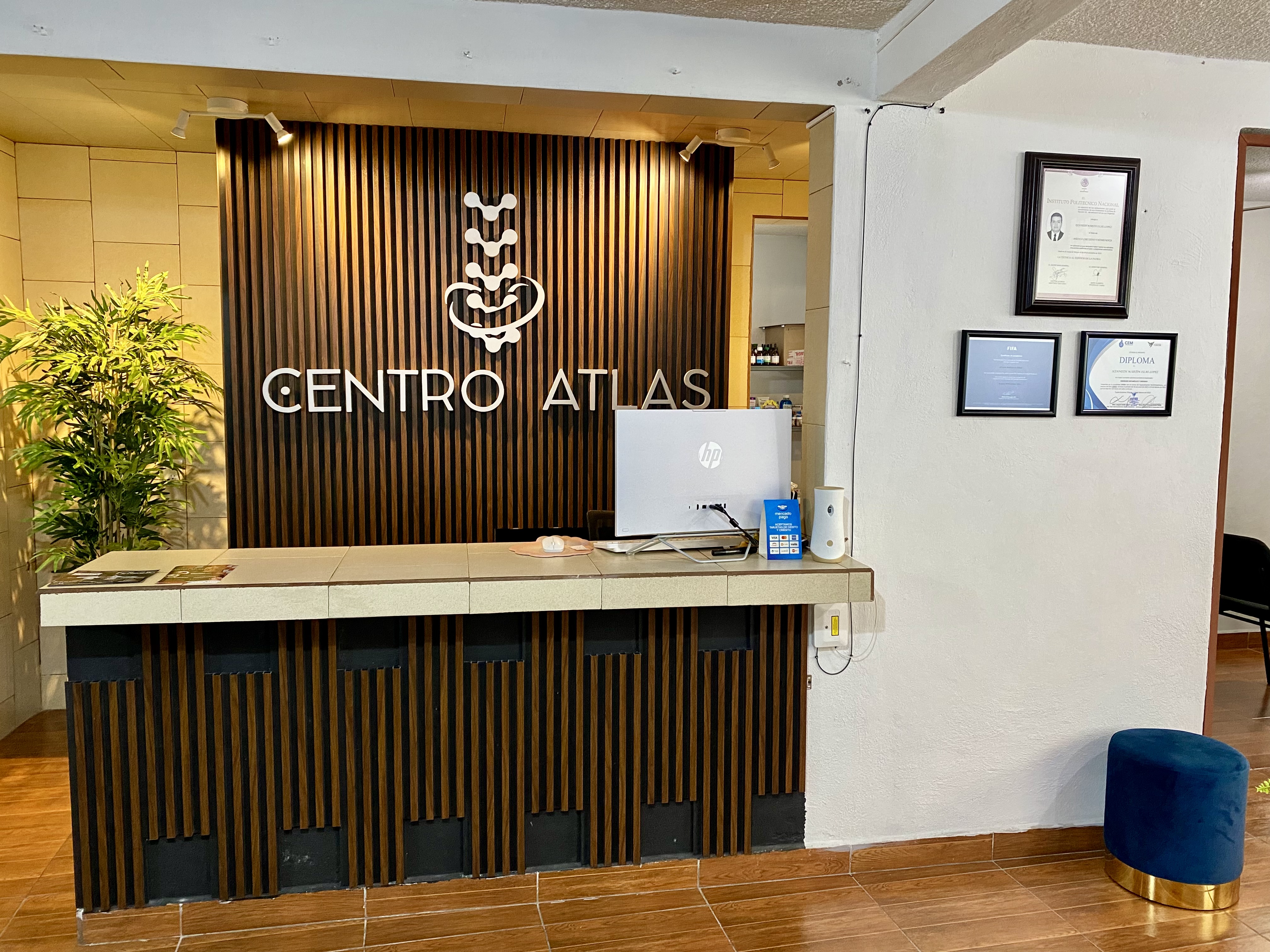 Recepción Centro Atlas